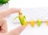 Söt bananstil Eraser Mini Novelty Korean Creative Stationery 2st/Pack School Supplies for Student Gift