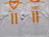 Maillots de football des volontaires du Tennessee 11 Jalin Hyatt 5 Hendon Hooker 14 Eric Berry 6 Alvin Kamara maillot pour hommes tous cousus