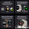 Wristwatches G7 MAX Smart Watch 1.53inch Custom Dial NFC AI Voice Assistant Compass Sport Tracker Men Women SmartwatchQ231123