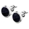 Stud Rhombus Square Stud Boucles d'oreilles Noir Zircon Diamant pour Femmes Hommes Bijoux De Mode Will Et Sandy Cadeau Drop Livraison Bijoux Boucle D'oreille Dhrhx