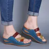 Sandaler Kvinnor Sandaler 2023 Fashion Wedges Shoes For Women tofflor Summer Shoes With Heels Sandaler Flip Flops Women Beach Casual Shoes J230422