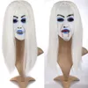 Cosplay Wig Scary Mask Banshee Ghost Halloween Costume Accessories Costume Wig Party Masks2783