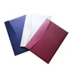 Gift Wrap 20Pcs Color Paper Envelope A4 Business File Packaging Bag Wedding Invitation Classical EnvelopesGift