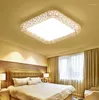 Światła sufitowe Prostokątny salon Nowoczesne minimalistyczne lampy LED gniazdo sypialnia Kreatywne badanie atmosfery
