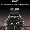 Montres-bracelets Montre intelligente GT45 Hommes Appel Bluetooth Sports de plein air Assistant vocal Boussole Surveillance de la santé Fitness Tracker SmartwatchQ231123