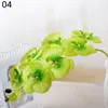 Decorative Flowers 70CM Artificial Plastic Butterfly Orchid Vases For Home Wedding Party Garden Christmas Plants Decoration Accessories