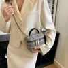 Evening Bags Stylish Women Luxury Design Knitted Weave Handbag Shoulder Hobo Makeup Bag Lady Woman Totes Purse Satchel Crossbody Cosmetic