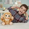 Dolls FurReal Check up Zandi Monkey Electronic Plush Toys Pets Musical Children 231122