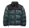 Zimowa damska kurtka kołnierzowa w połączeniu z gęstym i ciepłym sportowym sportem na świeżym powietrzu American American Down Jacket Mountain New Flower Bread Suit unisex