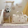 Diaper Bags Large Maternity Pack Baby Diaper Bags for Mommy Stroller Nappy Organizer Portable Boston Luggage Travel Changing Messenger Bags 231123