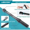 Screwdrivers Libraton Bike Torque Wrench 14'' 525Nm 01Nm Micro Drive Click Set Hex TorxStar Bit Sockets Bar 231122