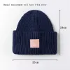 Berretti Berretti/Cappelli con Teschio Berretti di Lana AC Lavorazione a Maglia Misto Volto Sorridente Cappelli Invernali Caldi per Donne Coppia Modelli Berretto Lavorato a Maglia con Filo da Donna H