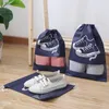 Shopping Bags 1 PC Shoes Storage Bag Closet Organizer Non-Woven Dust Proof Drawstring Clothing Travel Portable