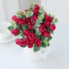 Decorative Flowers Beautiful Long Lifespan Flower Arrangement Simulation Bouquet No Watering Artificial For Living Room