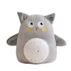 Jouets lumineux en peluche ASWJ Sucettes de sommeil pour bébé pour dormir Portable Machine sonore à bruit blanc Projecteur de nuit Berceuse Jouet animal en peluche 231123