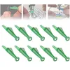 New 3/10PCS Fish Type Auto Needle Threader Wire Loop DIY Simple Threader For Sewing Embroidery Machine Simple Needle Fast Threader