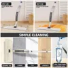 Esfregões spray mop vassoura conjunto mágico plano para chão ferramenta de limpeza doméstica vassouras domésticas com almofadas de microfibra reutilizáveis girando 231122