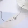 Charm Bracelets COOLTIME Stainless Steel Hollow Flower Of Life Pendant Bracelet Lotus Star David Box Chain Jewlery Gift