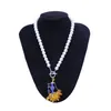Choker Pearl Chain Sparking Rhinestone Greek Dance Lady Necklaces Sigma Gamma Group Party Jewelry