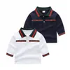 Kinderen Kraag T-shirts Baby Jongens Meisjes Katoenen Tops Kinderkleding Lente Herfst Poloshirts met lange mouwen BH135