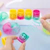 Nya 36/24/12/6/2st Rainbow Smile Magic Springs Circle Toys For Children Birthday Party Favors Gifts Roliga Children's Magical Toys