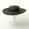 Szerokie grzbiet kapelusze damskie vintage wygląd fascynatory z lat 50.