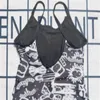 Women One Piece Swimodears Designer Sexy Swimsuit Drukuj luksusowy kantar