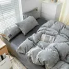 Beddengoedsets Winter Warm Fluwelen Dekbedovertrek 220x240 150x200 Pluche Enkel Dubbel Queen Kingsize Quilt Flanel Set d231122