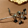 Orecchini a bottone Orecchini a bottone per animali Squisiti ed eleganti decorazioni pendenti Pendenti per orecchini pendenti in tinta unita