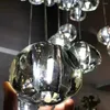 Żyrandole nowoczesne salon sala schodowa wisząca jadalnia kuchnia kryształ lampa led sypialnia sypialnia połysk halowy lampki wisiorki