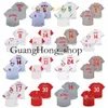 guanghong Vintage Cincinnati Pete Rose Jersey Joe Morgan Ken Griffey Jr Johnny Bench Barry Larkin CHRIS SABO Dave Deion Sanders Perez Concepcion Retro Rare