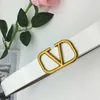 22% OFF Belt Designer New Women's leather decoration dress generation letter buckle small V thin belt jeans with hair
