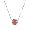 Цепи XL629 ZFSILVER 925 Серебряная серебряная мода Hetian Jade South Red Agate Creative Firefly Ожерелье для женщин Свадебные украшения Chram Jewelry