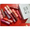 Lipstick Makeup Factory Direct Dhs Lips Original Plate Retro Matte Lip Gloss Liquid Lipstick5Ml Drop Delivery Health Beauty Dhmbt