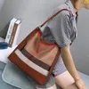 Elegant Women's Bag Luxury Handbag Straw Simple Underarm Shoulder Bags Female Design Totes Purse
