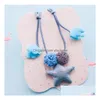 Bijoux Pendentif Colliers Mode À La Main Mignon Étoile Collier Petite Fille Enfants Cadeau De Noël Pour Les Filles Bébé Enfant Enfants Bijoux Dr Dhnmd