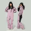 Skiing Suits Sport Winter Men Snow Suit Warm Women Jumpsuit Outdoor Thermal Female Snowboard Overalls Waterproof Man Ski Wear 231122