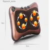 Massera nackkudde Cervical Spine Massager Neck Lumbal Back Multifunction Body Massage Pillow Car Cushion för lutning på Q231123