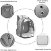 Портативная переноска для кошек, сумка на плечо для уличных домашних животных, портативный рюкзак для кошек и собак, прозрачный и дышащий, подходит для собак и кошек