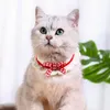 Cat Collar Breakaway Kitten Collar with Cute Bow Tie Pattern Comfortable for Kitty and Some Puppies