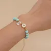Urok bransolety miyuki bransoletka sercowa letnia plaża ręcznie robiona biżuteria surfer dla kobiet nastolatka dar dar w wodoodporności pulsera