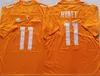 Tennessee Volunteers voetbalshirts 11 Jalin Hyatt 5 Hendon Hooker 14 Eric Berry 6 Alvin Kamara allemaal gestikt