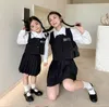Famille correspondant tenues enfants filles école étudiant vêtements ensembles femme vêtements tenues japonais parent-enfant correspondant costume pour mère fille 231123