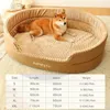 kennels pens Big Bed Pet Sleeping Bes Large Dogs Accessories Items Medium Waterproof Cushion Mat Supplies Kennel Products Home Garden 231123