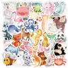 Autocollants jouets pour enfants 800 pièces/ensemble autocollants animaux en gros drôle Anime chats mignons autocollant sur bouteille d'eau pour enfants Scrapbook planche à roulettes autocollant Pack jouet 231122