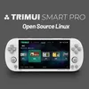 Trimui Smart Pro Taşınabilir Retro Arcade Oyun Konsolu 4.96 inç IPS El Oyun Konsolu Type-C Linux HD Ekran Akıllı Video Çalar