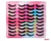 DD Curl Faux cils de vison 20 paires de Faux cils Extensions de cils épais naturels doux confortable Makeup6458667