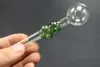 Nouveau design forme de gourde mini verre bang tabac tuyau sec à base de plantes Dab plate-forme brûleur à mazout tuyau à main sur mesure ZZ