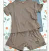 Designer bébé enfants vêtements garçons filles vêtements ensembles été luxe t-shirts et shorts survêtement enfants tenues chemises à manches courtes pantalons AAA