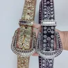 Belt Designer New Net red diamond pearl straight multicolor hot selling belt for women